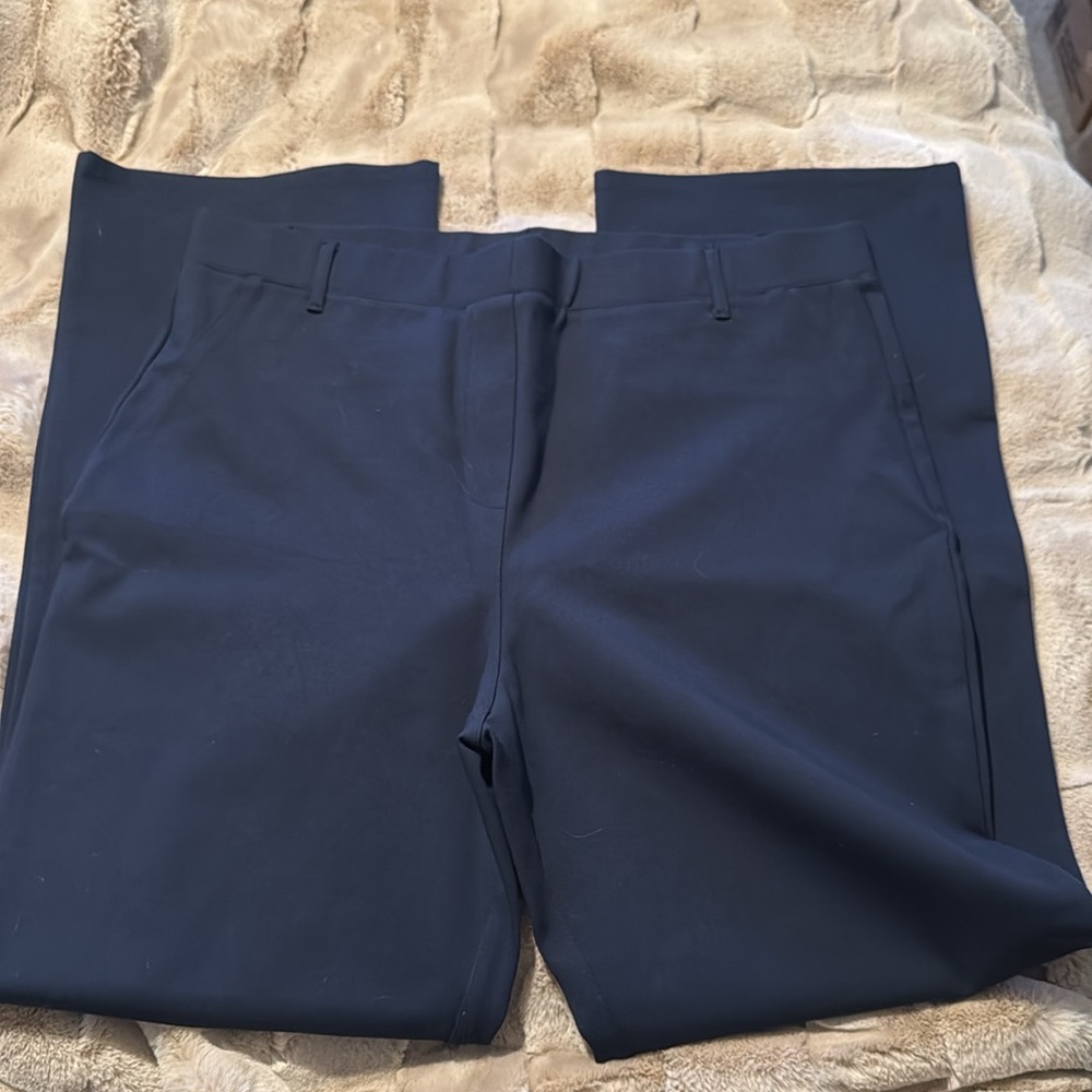Quince Midnight Blue Wide Leg Pants - Picture 3 of 5